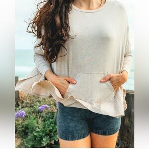 Slightly Buddha 95% Bamboo Oversized Pullover NWT